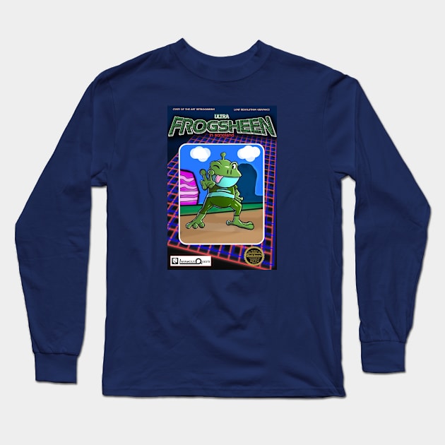 Frogsheen Capcom-Style Box Long Sleeve T-Shirt by Infamous_Quests